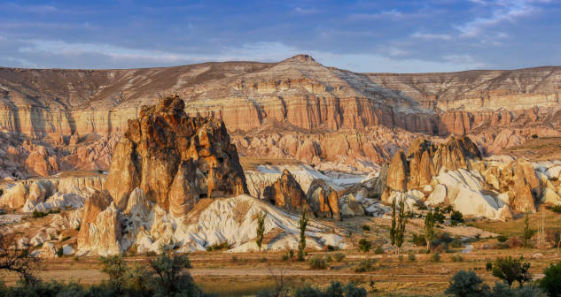 Fantastic landscapes of Cappadocia